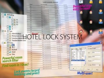 Chiny Blokada karty Interfejs PMS System blokady hotelu V5.80 Filtr wyszukiwania dużych mocy dostawca