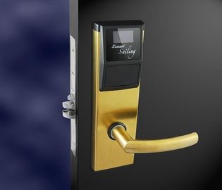 Chiny Gold Electronic Hotel Locks ANSI Standardowy wpuszczany z widokiem na wszystkie kąty dostawca